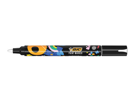 BIC Marqueur permanent Intensity, pointe ogive, noir