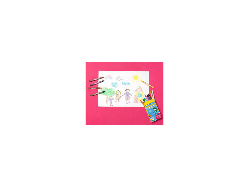 Paper:Mate Crayons de cire Kids Colouring, blister de 16
