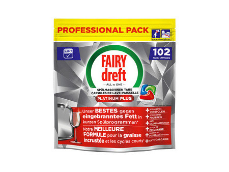 P&G Professional FAIRY Capsules lave-vaisselle Platinum Plus