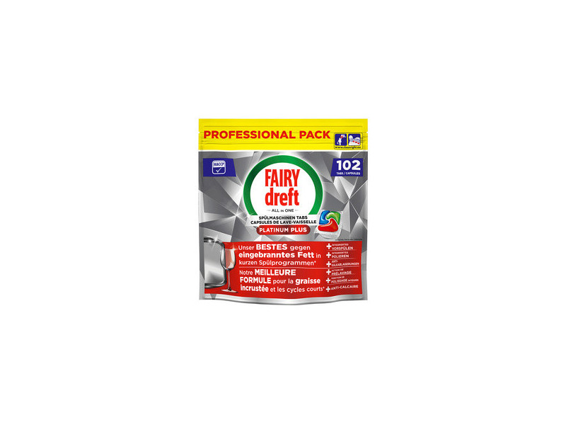 P&G Professional FAIRY Capsules lave-vaisselle Platinum Plus