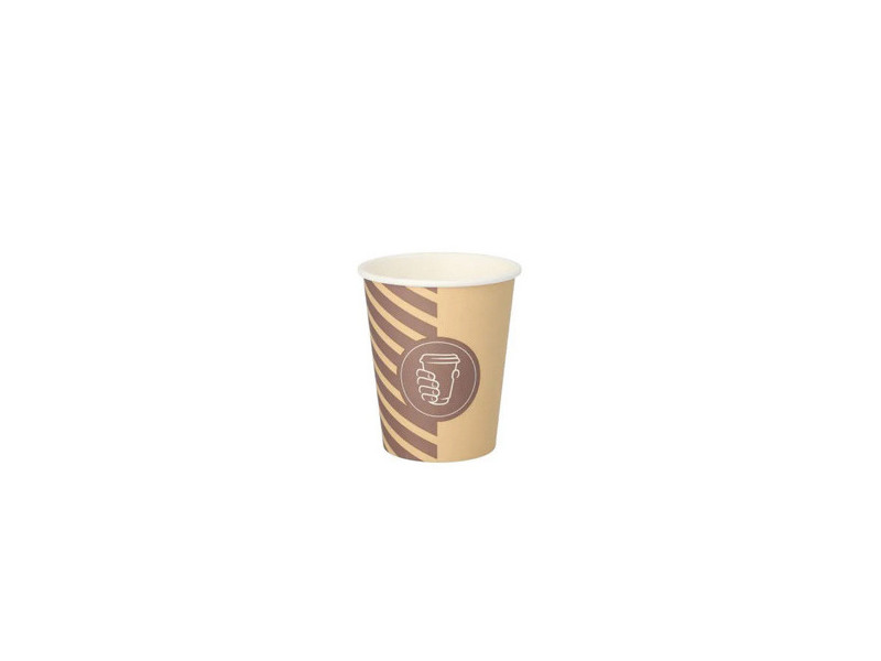 STARPAK Gobelet pour café en papier dur 'Coffee Line', 0,2 L