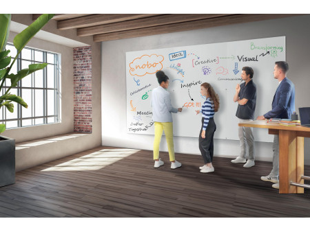 nobo Tableau blanc Infinity Steel, (L)900 x (H)600 mm