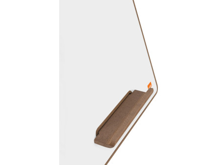 nobo Set d'ardoises blanches, cadre en bois, A4, blanc