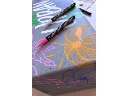 STABILO Marqueur acrylique FREE T100, set de 5 'Spring'
