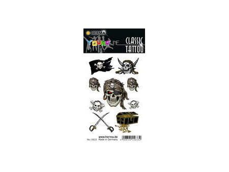 HERMA Tatouage CLASSIC 'Coeurs multicolores'