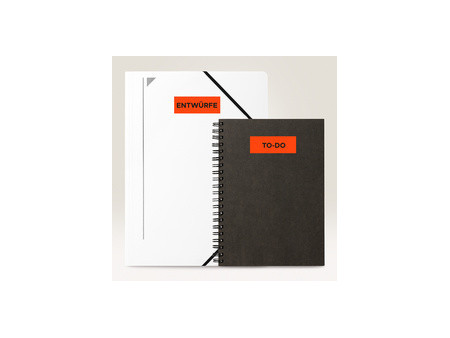 AVERY Zweckform Stick&Lift Etiquette, 210 x 297 mm, rouge