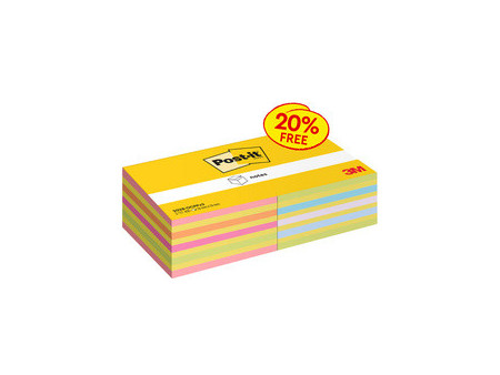 Post-it Bloc-notes adhésif, 76 x 76 mm, promotion