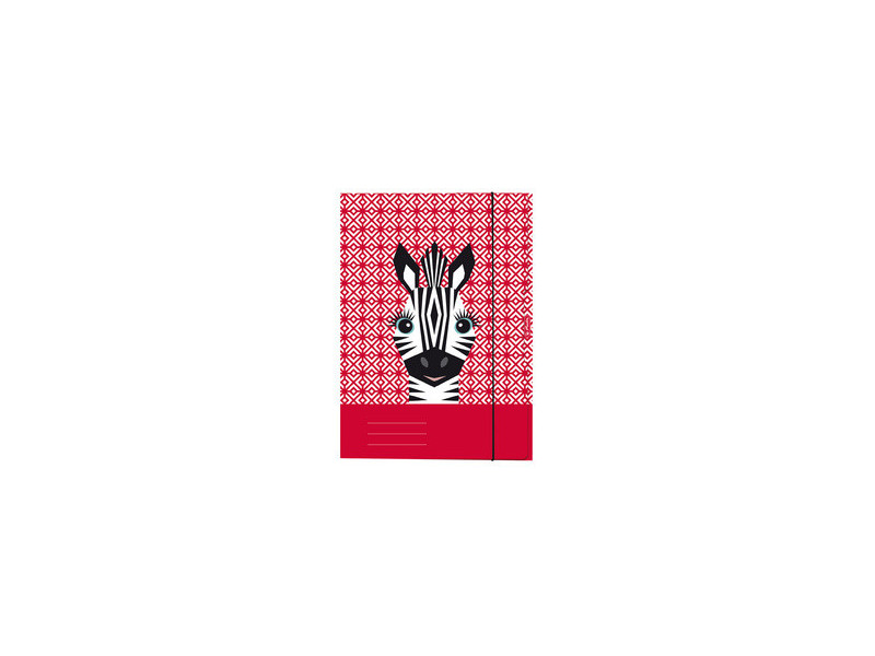 herlitz Carton à dessin 'Cute Animals Zebra', A4