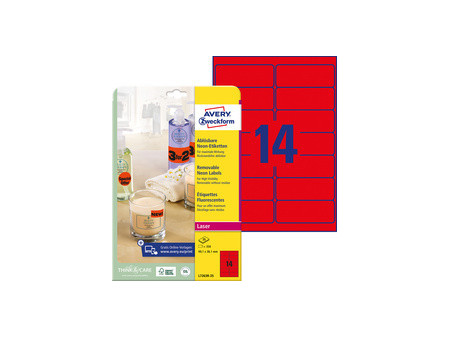 AVERY Zweckform Stick&Lift Etiquette, diamètre: 63,5 mm