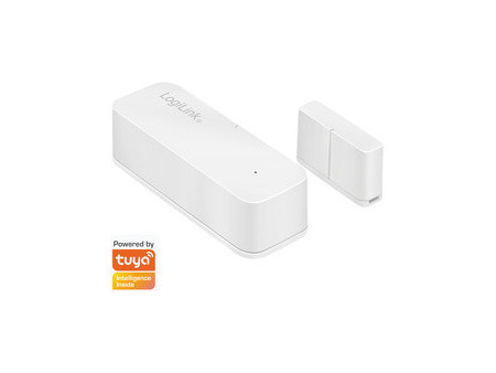 LogiLink Sirène d'alarme Smart Wi-Fi, 90 dB, blanc