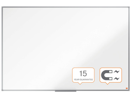 nobo Tableau blanc Essence en acier, (L)1.500 x (H)1.000 mm