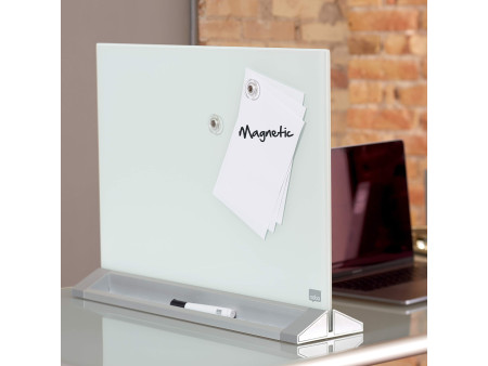 nobo Tableau blanc de bureau, (L)600 x (H)450 mm, blanc
