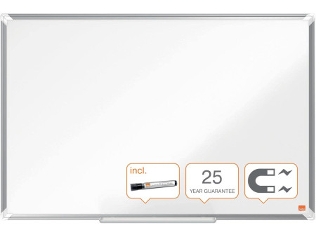 nobo Tableau blanc mural Premium Plus Emaille, (L)900 x