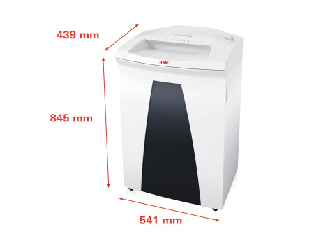 HSM Destructeur documents SECURIO B34, particules:4,5x30 mm