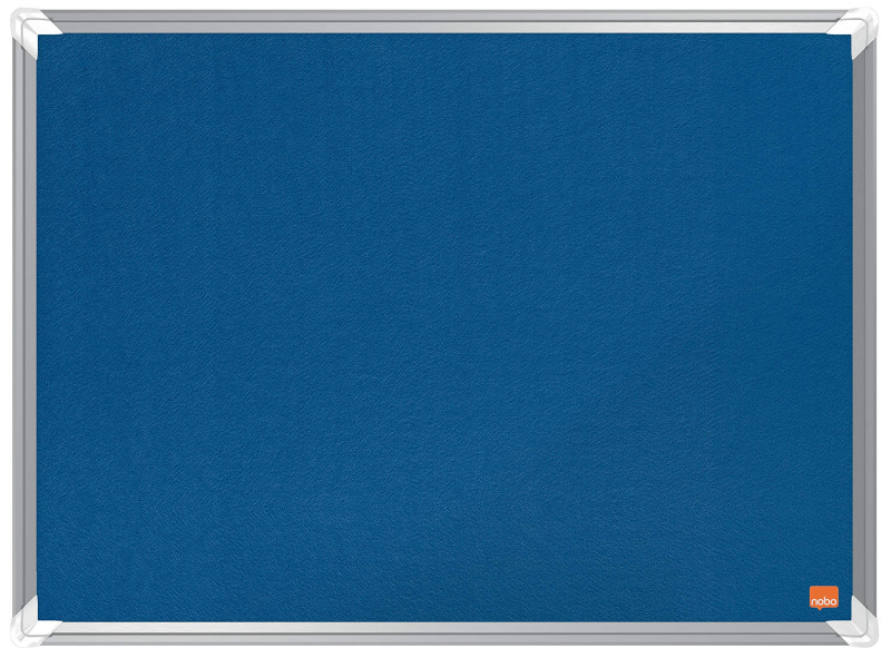 nobo Tableau d'affichage en feutre Premium Plus, bleu