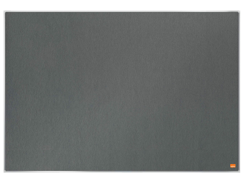 nobo Tableau d'affichage en feutre Impression Pro, gris
