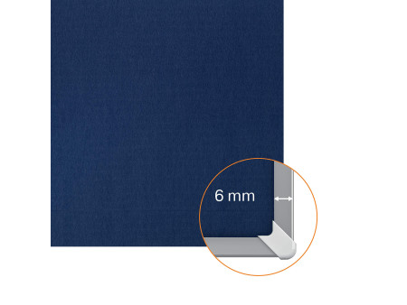 nobo Tableau d'affichage en feutre Impression Pro, gris