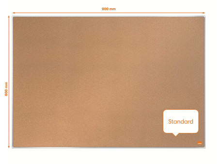 nobo Tableau d'affichage Impression Pro, (L)900 x (H)600 mm