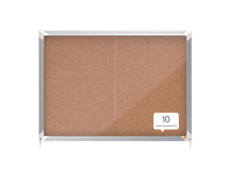 nobo Vitrine d'affichage Premium Plus, fond en liège, 8x A4