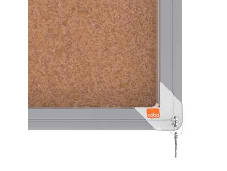 nobo Vitrine d'affichage Premium Plus, fond en liège, 8x A4