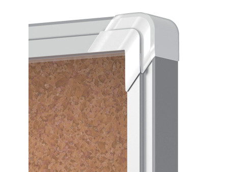 nobo Vitrine d'affichage Premium Plus, fond en liège, 8x A4