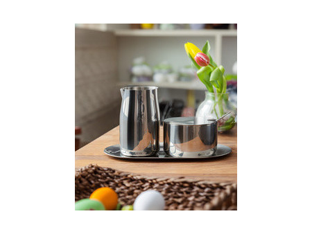alfi Service lait & sucre, en inox, mat, 4 pièces