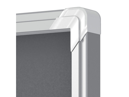 nobo Vitrine d'affichage Premium Plus, en feutre, 8x A4