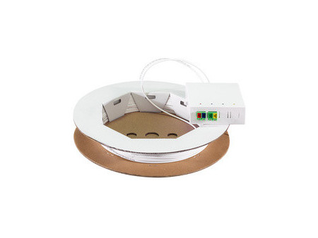 LogiLink Boîte d'épissure FTTH, câble de pose 50 m, blanc