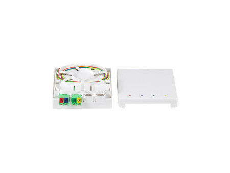 LogiLink Boîte d'épissure FTTH, câble de pose 50 m, blanc