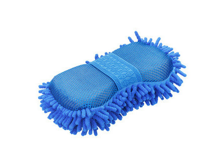 IWH Eponge microfibre, 250 x 120 x 60 mm, bleu