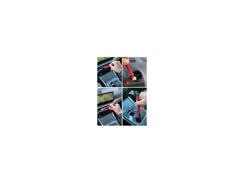 IWH Set de pinceaux d'entretien voiture & maison, 6 pièces