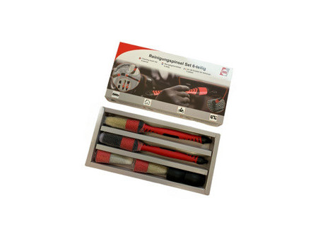 IWH Set de pinceaux d'entretien voiture & maison, 6 pièces