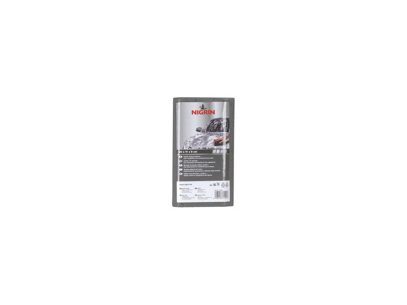 NIGRIN Eponge universelle pour voiture Jumbo, gris