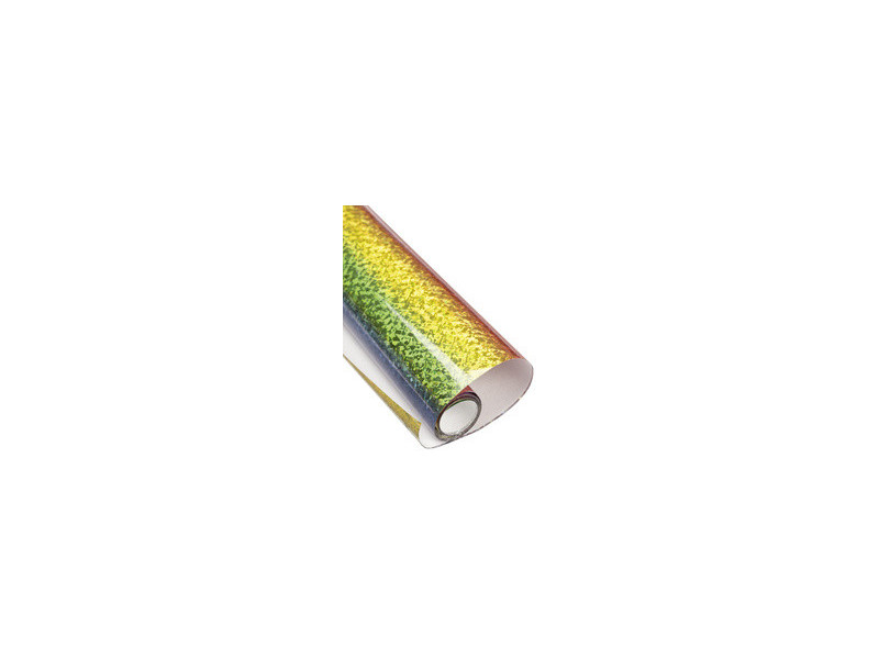 folia Film holographique adhésif, 400 mm x 5 m, arc-en-ciel