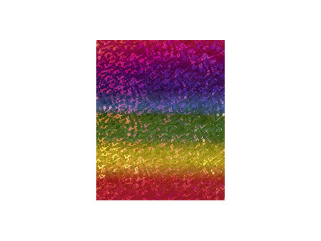 folia Film holographique adhésif, 400 mm x 5 m, arc-en-ciel