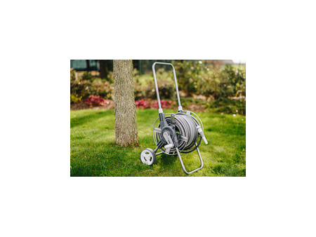 Bradas Dévidoir de tuyau WHITE SILVER PLUS, kit, 1/2', 30 m