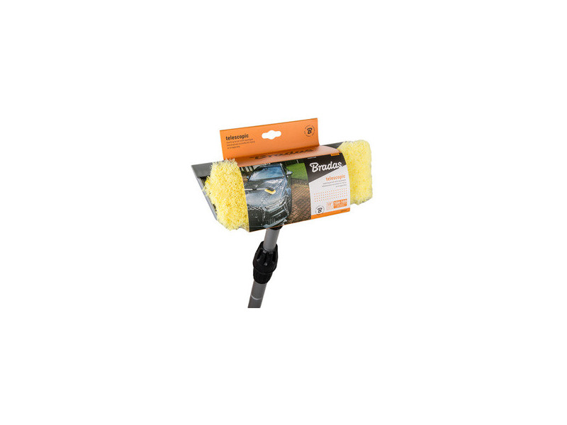 Bradas Brosse télescopique pour véhicule, (L)1.040-1.690 mm