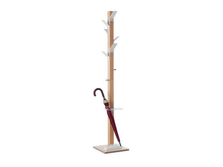 PAPERFLOW Portemanteau 'easyCloth', porte-parapluie, blanc