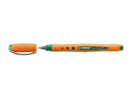 STABILO Stylo roller worker fine, noir