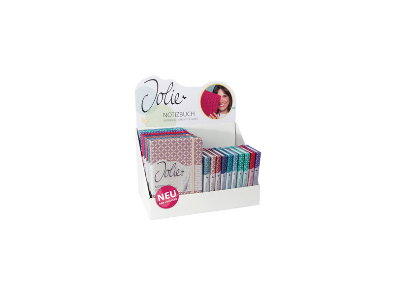 sigel Carnet de notes Jolie Flair, simili cuir, présentoir