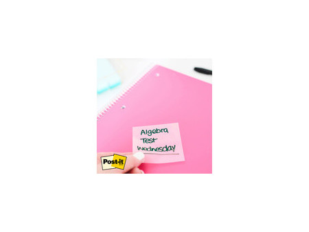 Post-it Bloc-notes transparent notes, orange pastel