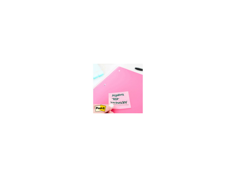 Post-it Bloc-notes transparent notes, bleu pastel