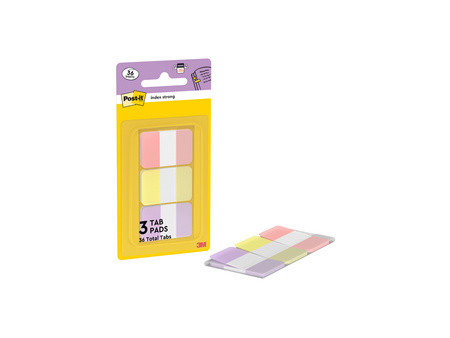 Post-it Marque-page rigide, standard, pastel