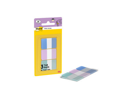 Post-it Marque-page rigide, standard, pastel