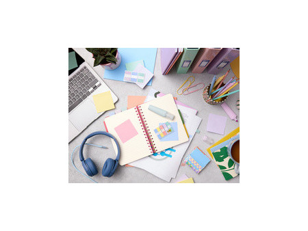 Post-it Marque-page étroit, 11,9 x 43,2 mm, pastel