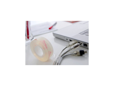 Scotch Ruban adhésif Crystal Clear 600, 19 mm x 33 m, carton