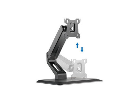 LogiLink Bras support pour écran digital avec socle, noir