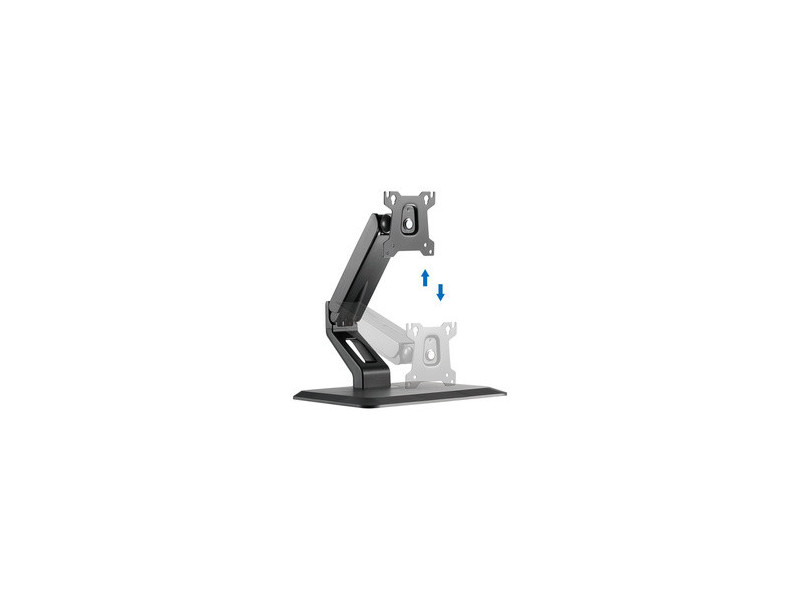 LogiLink Bras support pour écran digital avec socle, noir