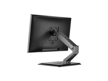 LogiLink Bras support pour écran digital avec socle, noir