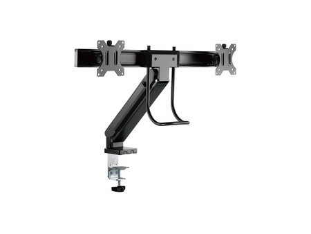 LogiLink Bras support pour 2 écrans, noir